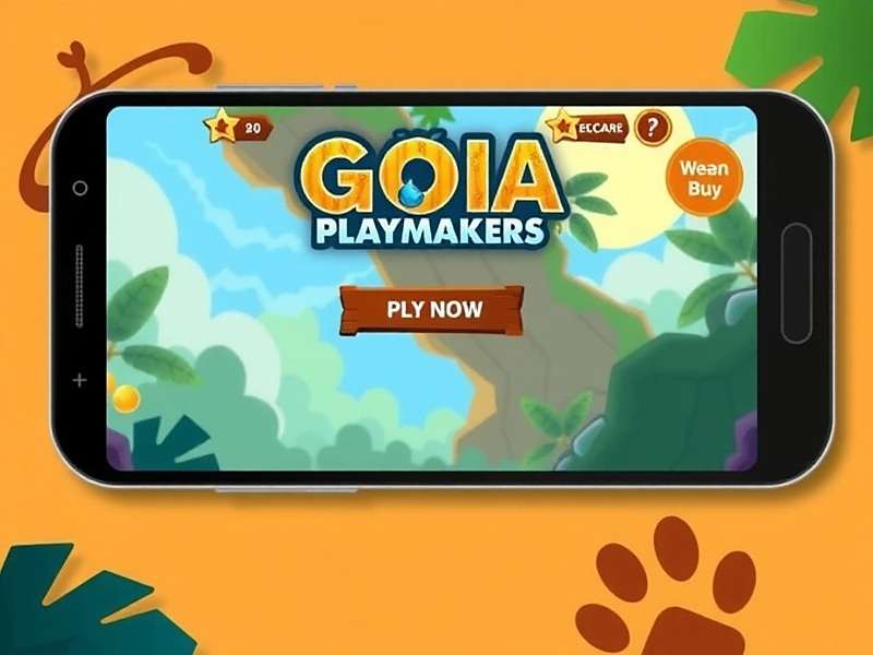 Goa Young Playmakers mobile app Mobile gaming app interface showing Goa-themed game